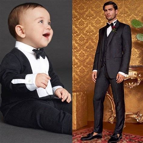 dolce gabbana baby tuxedo|dolce and gabbana wedding suits.